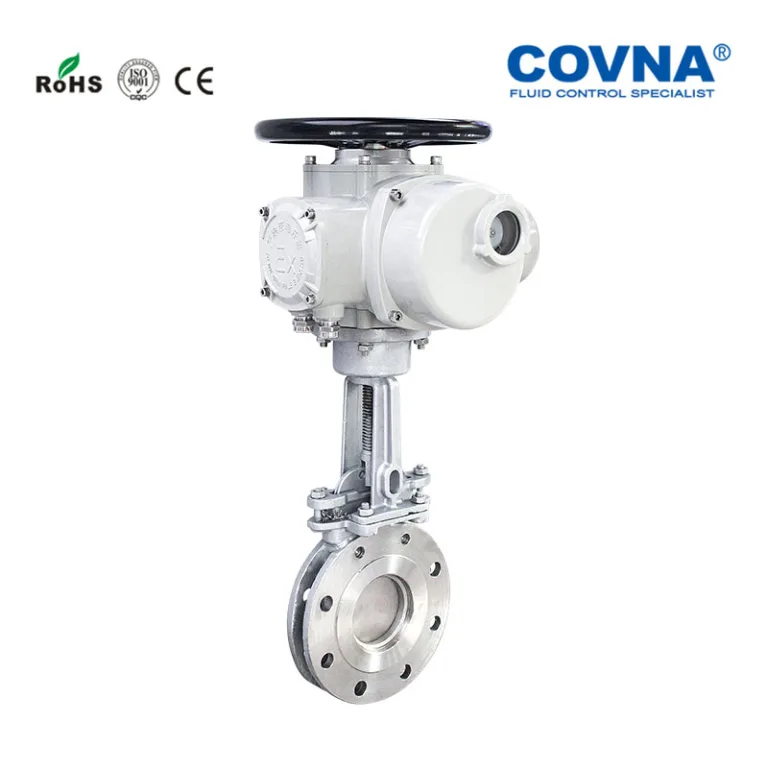 Multi-turn flange knife gate valve 2